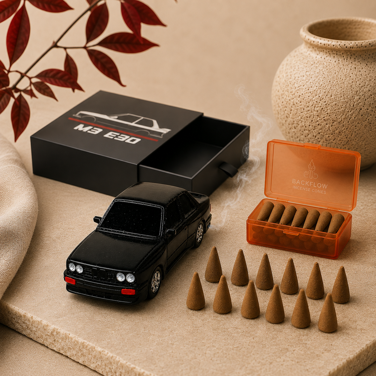 BMW Car Mabkhara + 10 Pcs Bokhour