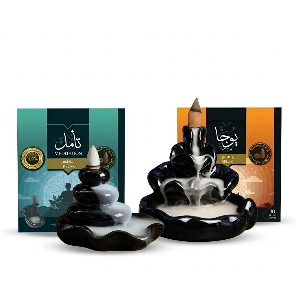 2 Mabkhara + 20 pcs bokhour