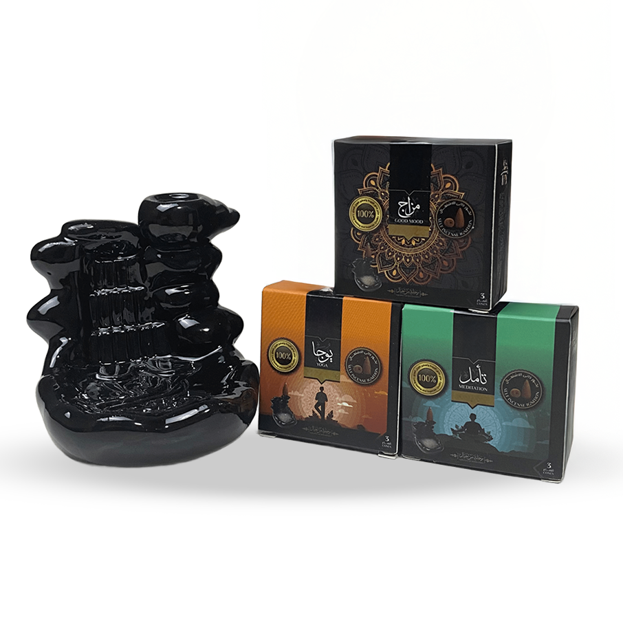 Mabkhara + 9 pcs bokhour
